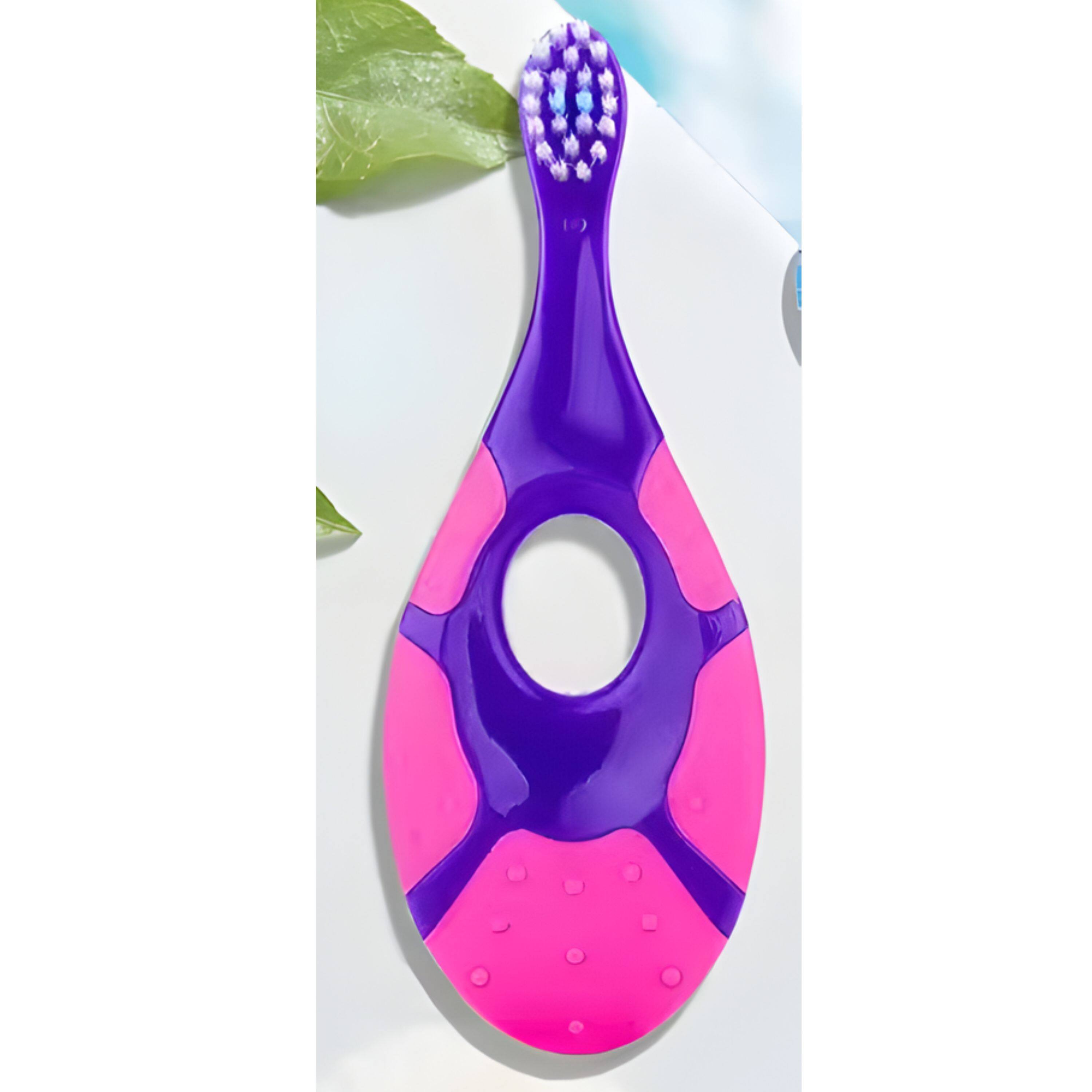 Alt View 1. Kitcheniva - Children's Non-Slip Toothbrush 2 Pcs.