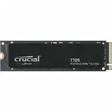 Crucial by Micron
T705
PCIe Gen5 NVMe M.2 SSD