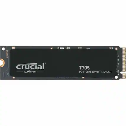 Crucial by Micron
T705
PCIe Gen5 NVMe M.2 SSD