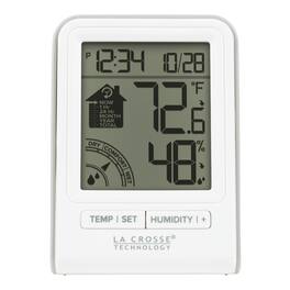 La Crosse Technology - Data Logger Indoor Digital Comfort Meter - White