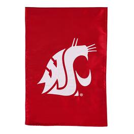 Evergreen Enterprises - Washington State Cougars 12.5" x 18" Double-Sided Garden Flag - Multicolor
