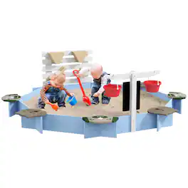 Outsunny - Sandbox for 3-7 Years