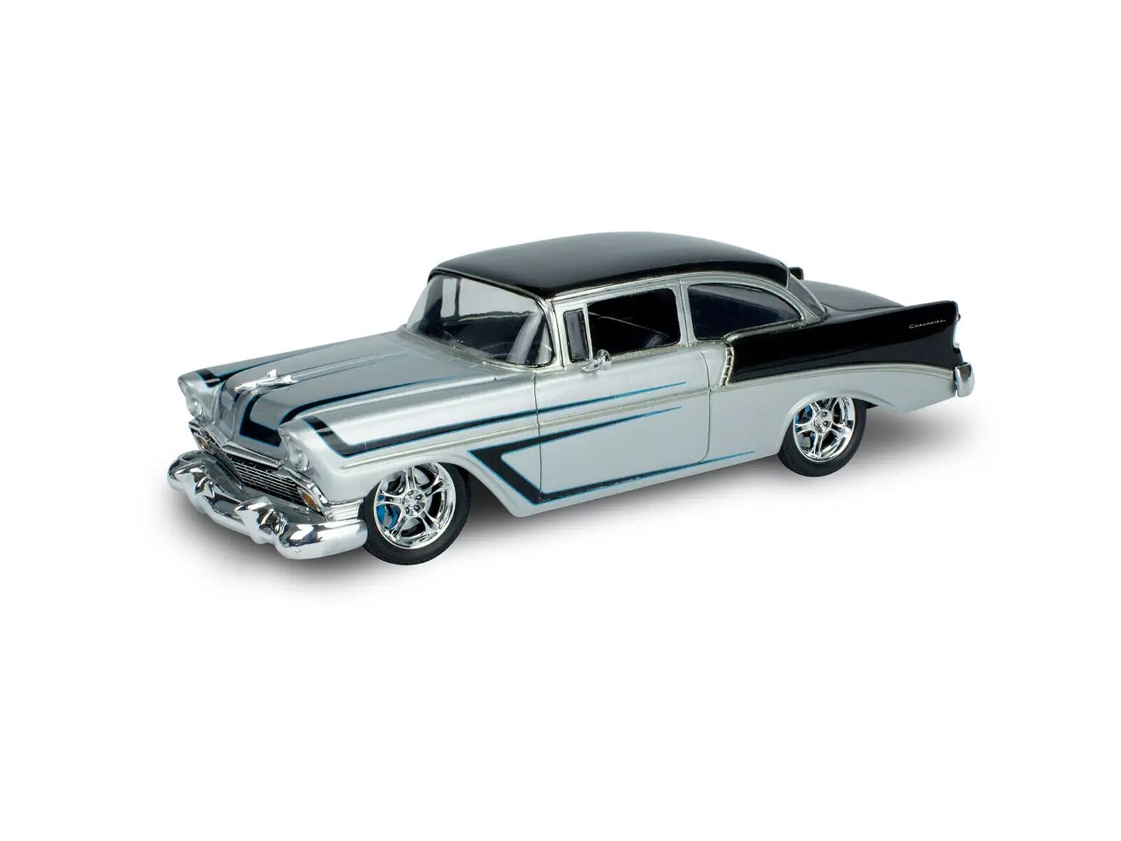 Alt View 1. Revell - Level 5 Model Kit 1956 Chevrolet Del Ray 2-in-1 Kit 1/25 Scale Model by Revell - Multicolor.