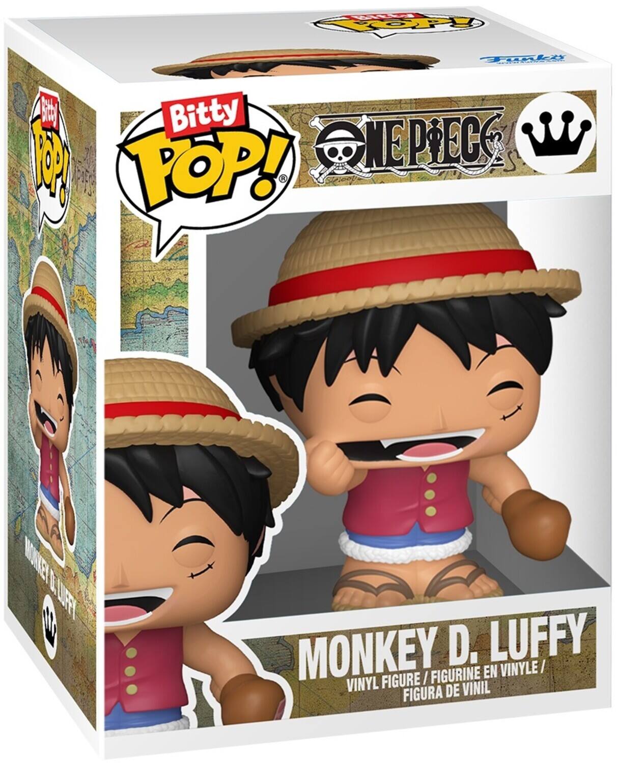 Bitty Pop!  
One Piece  
Monkey D. Luffy  
Vinyl Figure / Figurine en Vinyle / Figura de Vinil