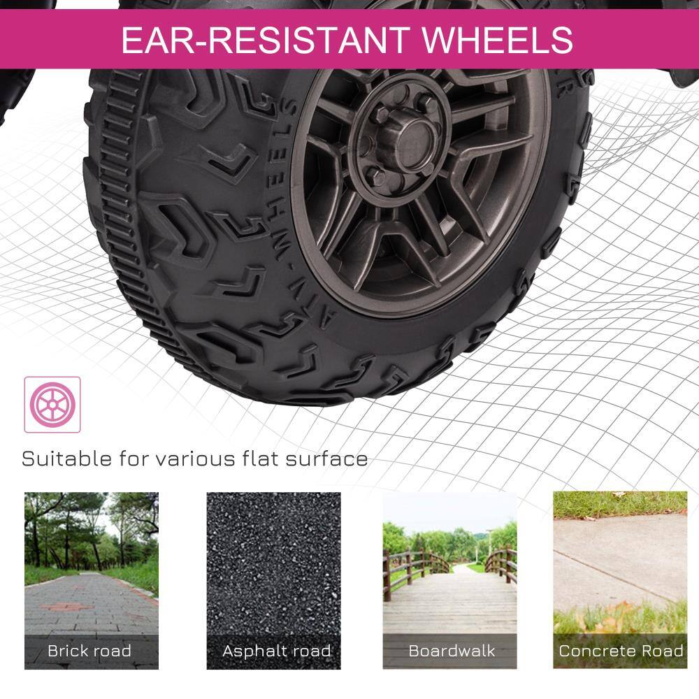 EAR-RESISTANT WHEELS

Suitable for various flat surfaces

- Brick road
- Asphalt road
- Boardwalk
- Concrete Road