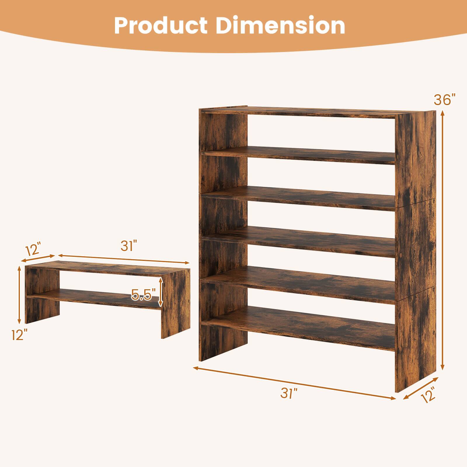 Product Dimension

36"  
12"  
31"  
5.5"  
12"  
31"  
12"