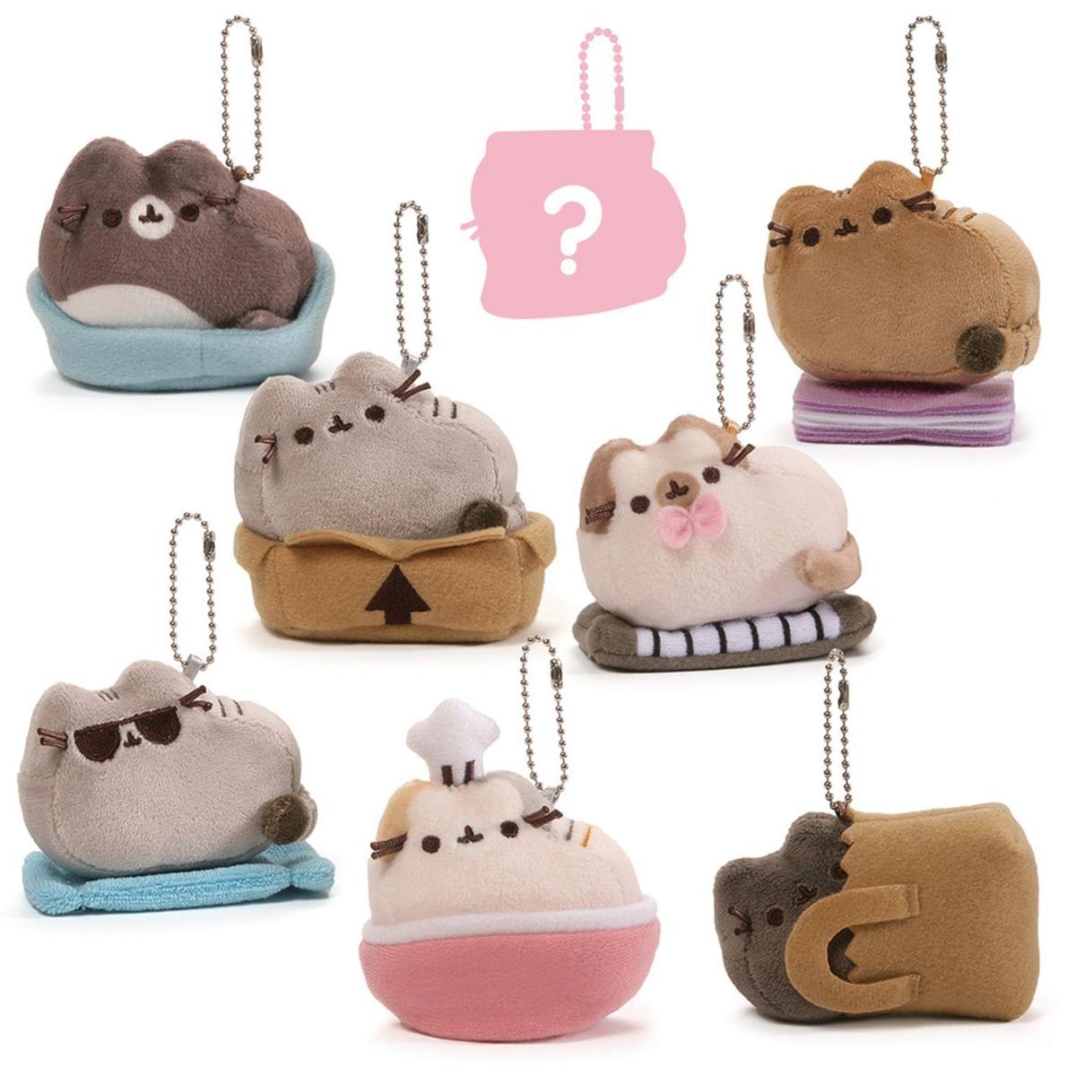 Alt View 2. Enesco - Pusheen Surprise Series 3 Places Cats Sit 3" Plush.