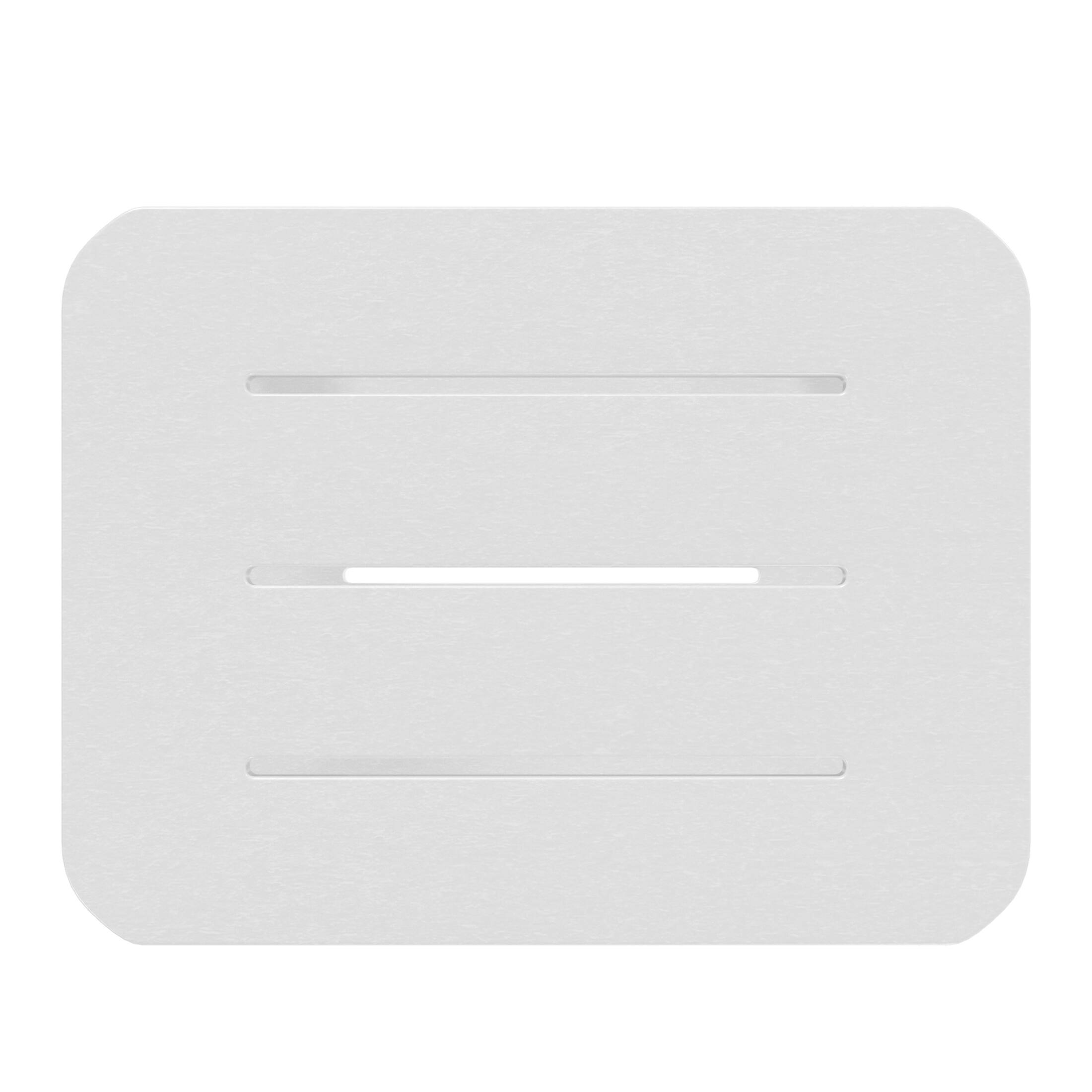 Alt View 1. WestinTrends - WestinTrends Aruba 2-Tier Outdoor HDPE Modern Adirondack Square Patio Side Table - White.