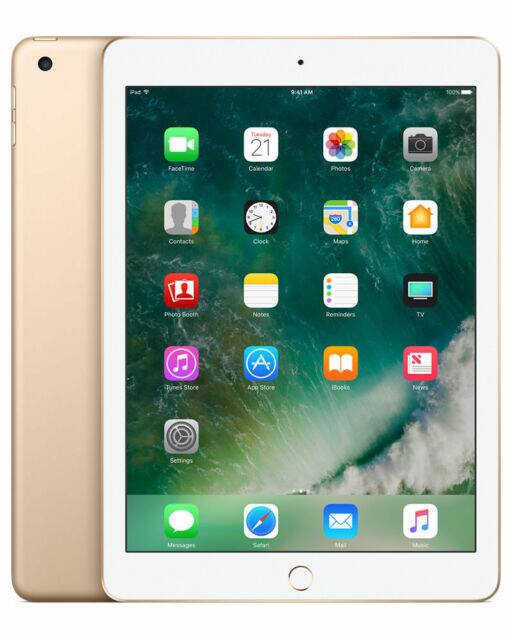 Apple - Refurbished Excellent - Refurbished iPad 5th Gen A1822 (WiFi) 32GB - Gold