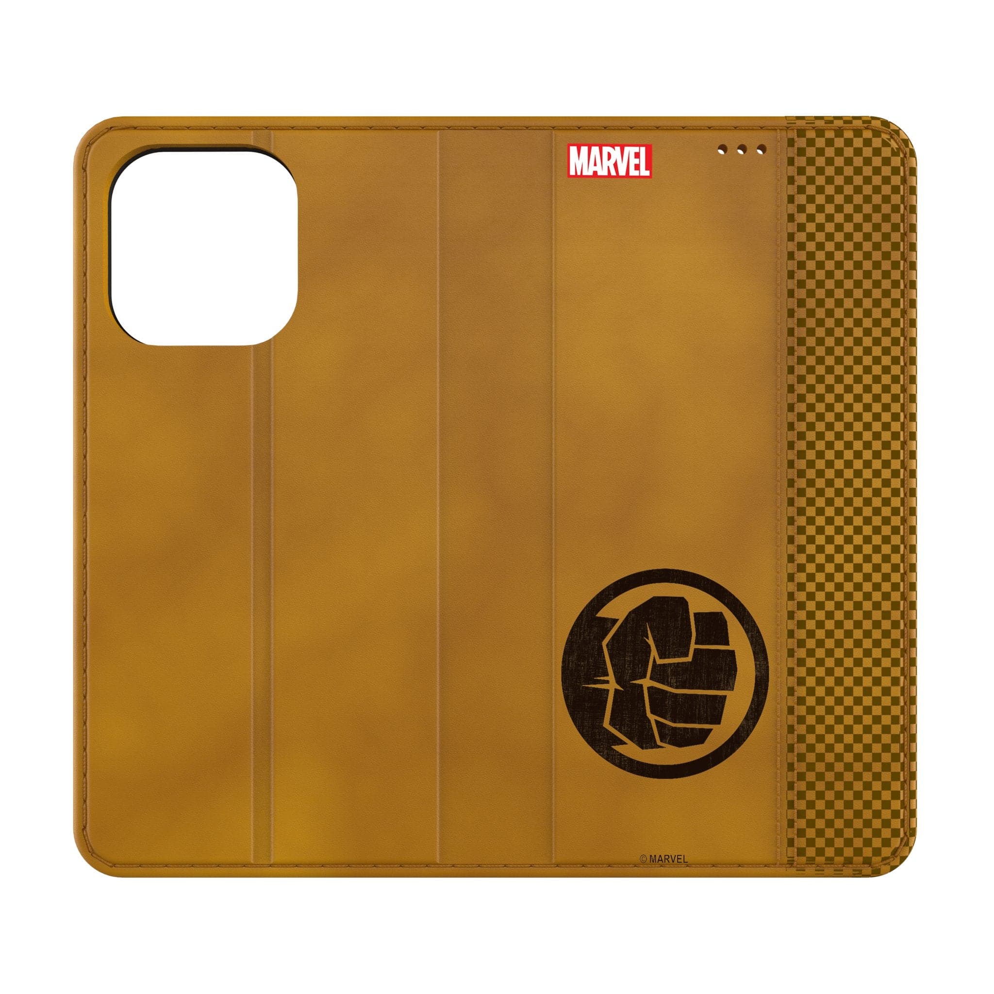 Keyscaper - Marvel Sigil Folio Phone Case - Apple iPhone 12 Mini / 13 Mini - Hulk