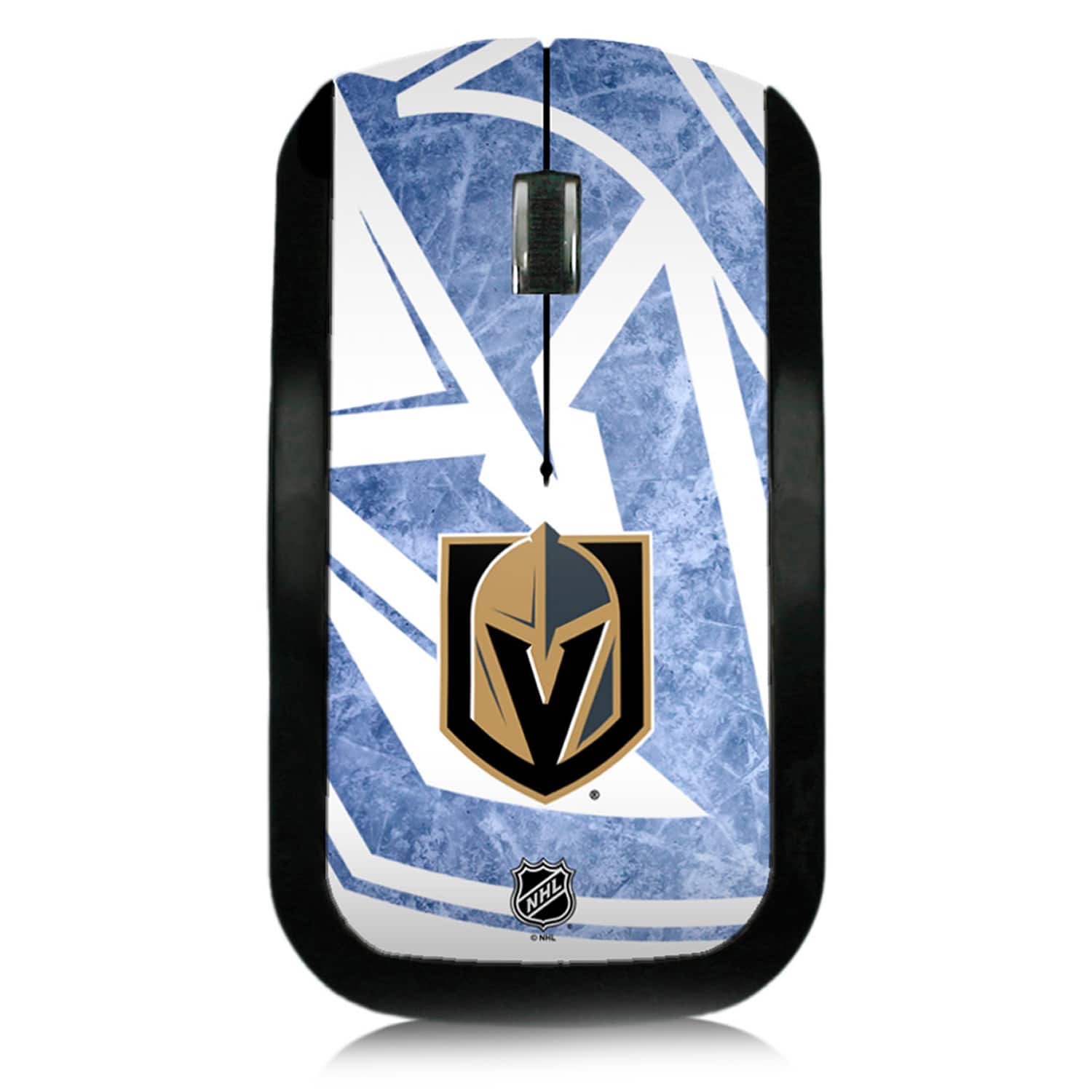 Keyscaper - Vegas Golden Knights Wireless Mouse - Wireless - Multicolor