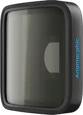 Front. GoPro - Anamorphic Lens Mod for HERO13 Black - Black.