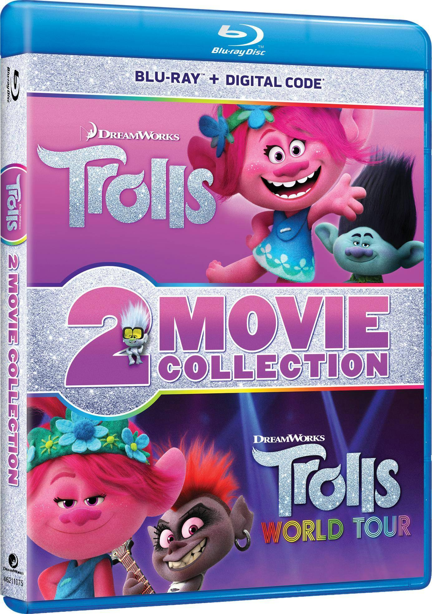 Angle. Trolls/Trolls World Tour (Blu-ray + Digital Copy) [Blu-ray].