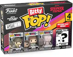 Funko Bitty POP!: Stranger Things SZN1 - Hopper 4-Pack - Collectibles