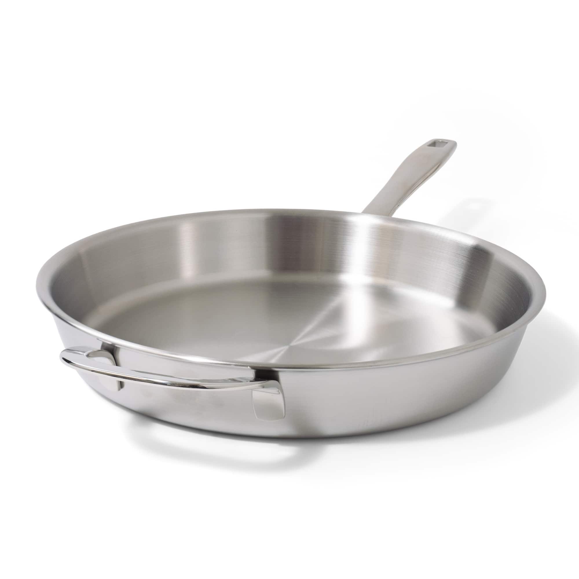 Alva Maestro 5 Ply Stainless Steel Frying Pan 11