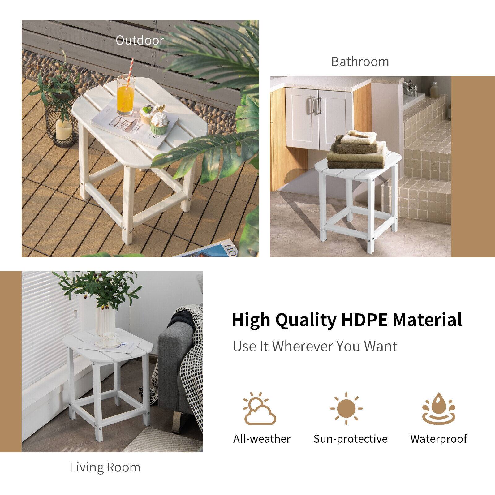 Outdoor Bathroom High Quality HDPE Material Use It Wherever You Want All-weather Sun-protective Waterproof Living Room