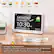 Pre-Dawn Morning Noon Afternoon Midnight Evening
1 MONDAY MORNING 7inch 10:30 AM DECEMBER 29 2025 4.65inch 7.2inch
Note ! :
1. No Adapter, Not Wall-Mountable
2. Powered by corded electric & built-in rechargeable battery, not AAA batteries
3. In battery-powered mode, the screen can stay on for up to 8H
4. After power runs out and is recharged, press the top button to wake the screen