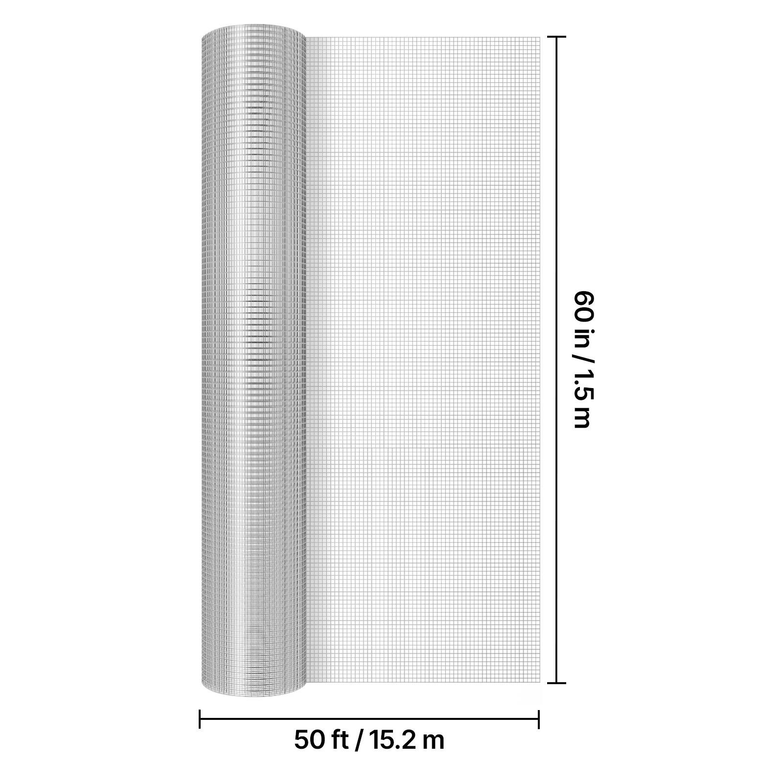 60 in / 1.5m  
50 ft / 15.2m