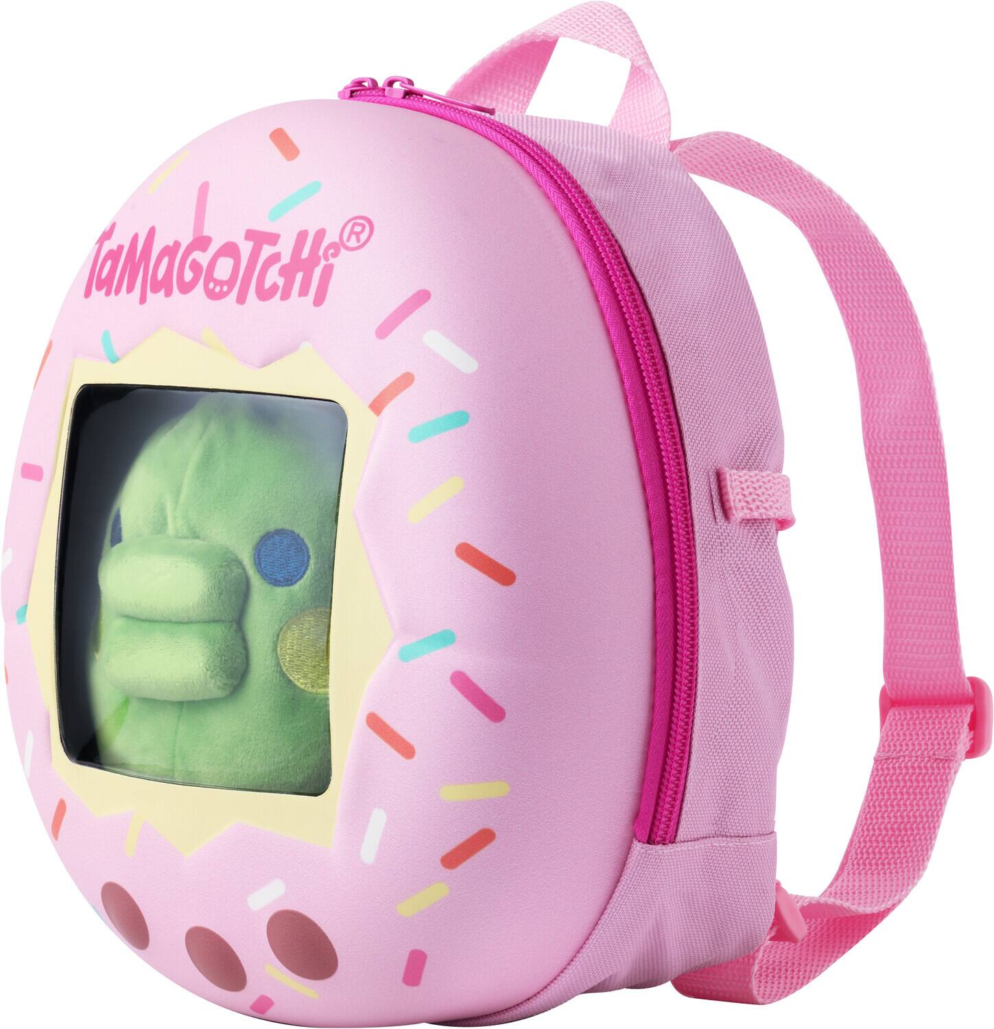 Alt View 1. Bandai - Tamagotchi - Adventure Companion Backpack - Kuchipatchi Plush   - COLLECTIBLES - Multicolor.