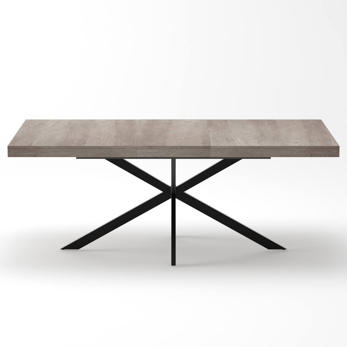 Alt View 1. Loheer - Loheer Gray Extendable Rectangular Dining Table With Storage Box - Gray.