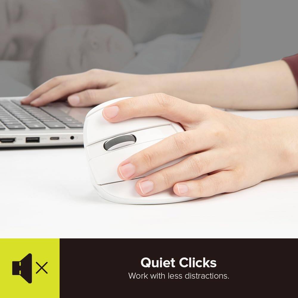 Quiet Clicks  
Work with less distractions.