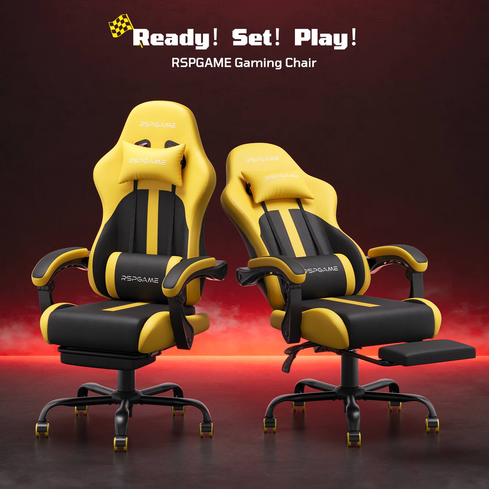 Ready! Set! Play!  
RSPGAME Gaming Chair  
RSPGAME  
RSPGAME II  
RSPGAME  
RSPGAME  
RSPGAME
