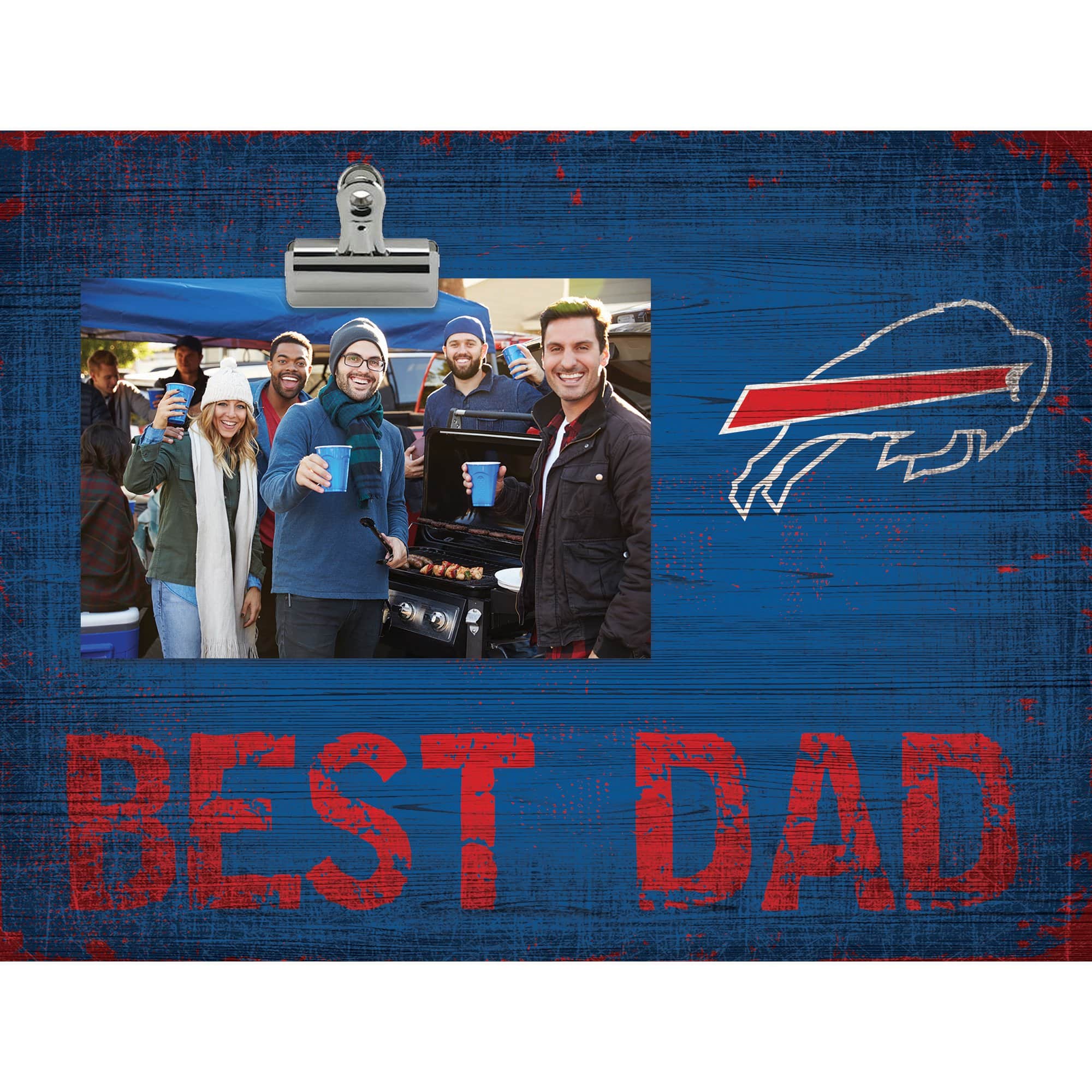 Fan Creations - Buffalo Bills 8'' x 10.5'' Best Dad Clip Frame - Multicolor price history on PriceWatchPro