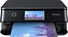 Front. Epson - Expression Photo XP-8800 Wireless Color All-in-One Inkjet Printer - Black.