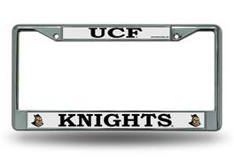 Rico Industries - Central Florida UCF Knights Chrome Metal License Plate Frame - Multi