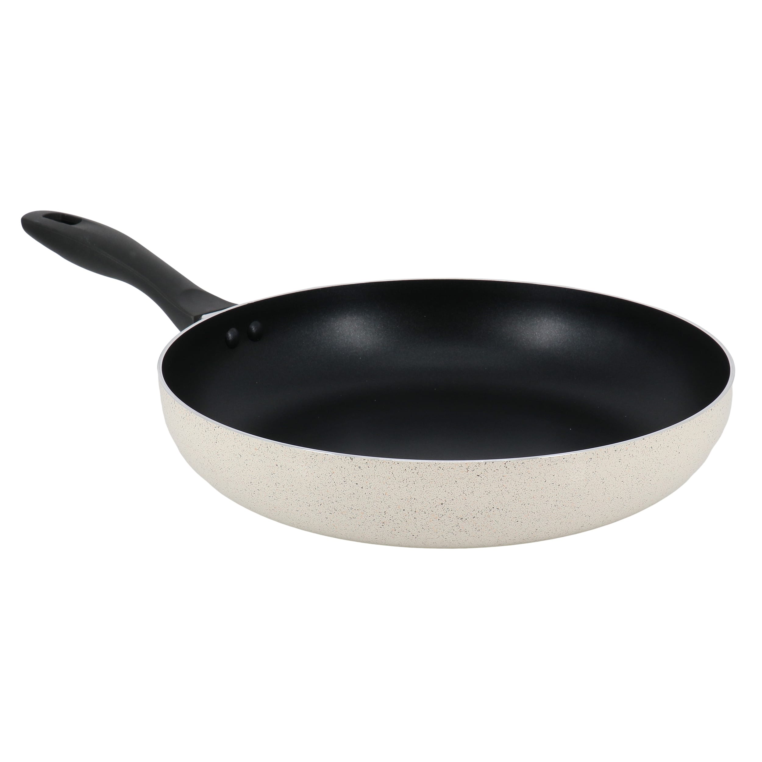 Oster - Clairborne 12 Inch Round Nonstick Aluminum Frying Pan - Linen