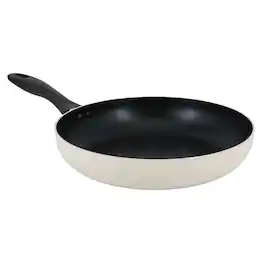 Oster - Clairborne 12 Inch Round Nonstick Aluminum Frying Pan - Linen