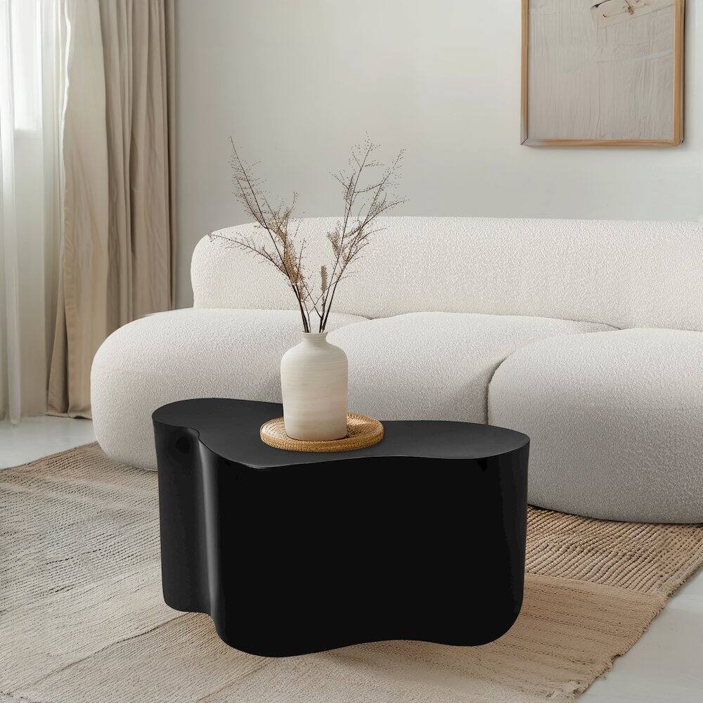 Alt View 1. Meridian Furniture - Tevere Coffee Table - Matte Black.