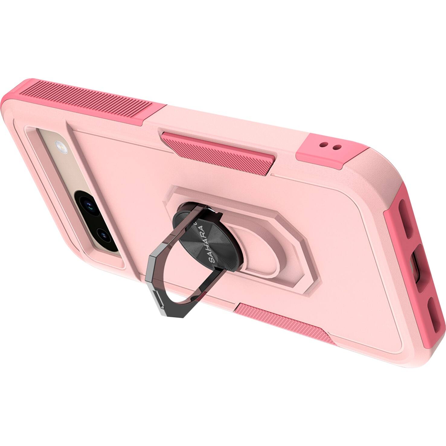Alt View 12. SaharaCase - Raider Series Kickstand Case for Google Pixel 8a - Desert Rose.