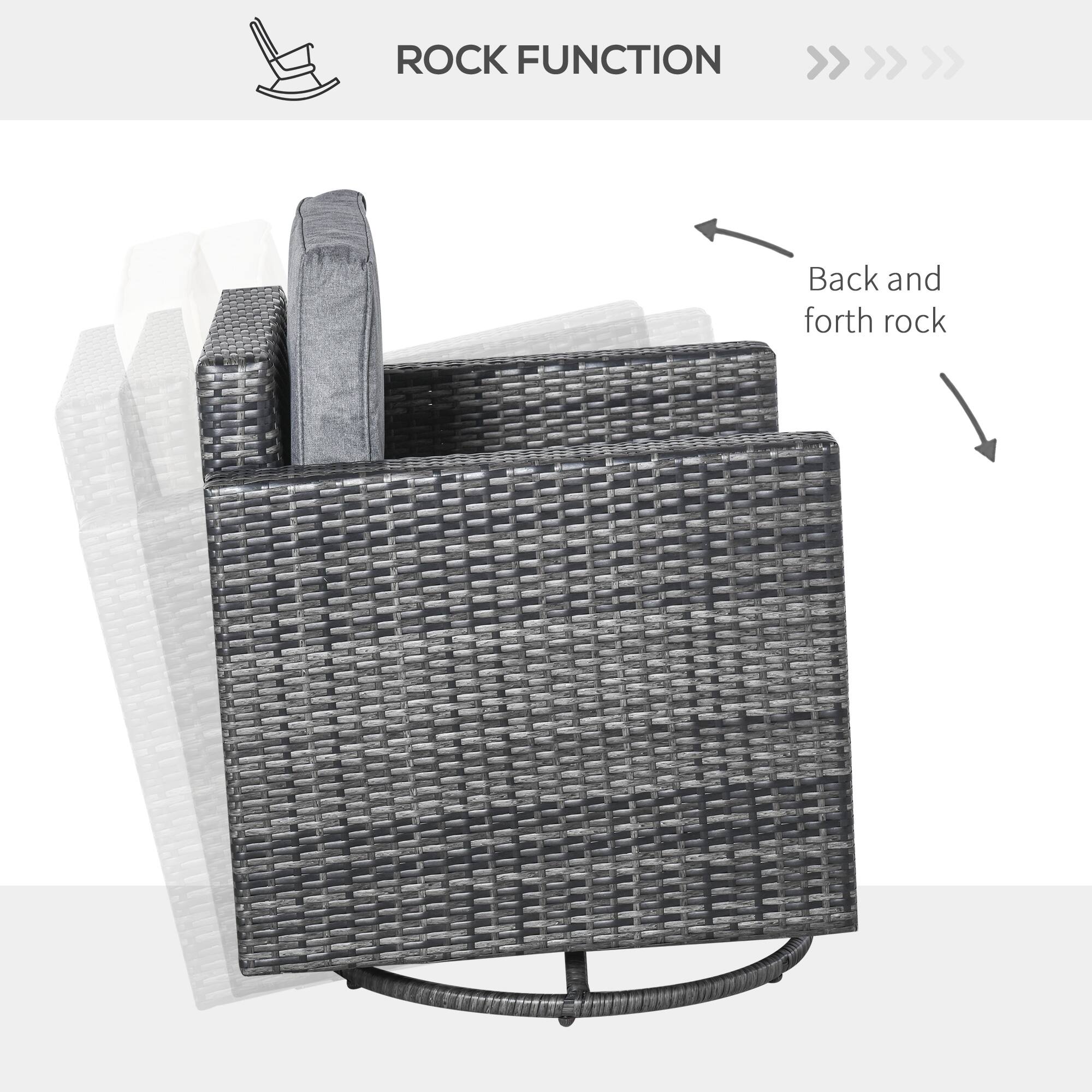 ROCK FUNCTION  
Back and forth rock