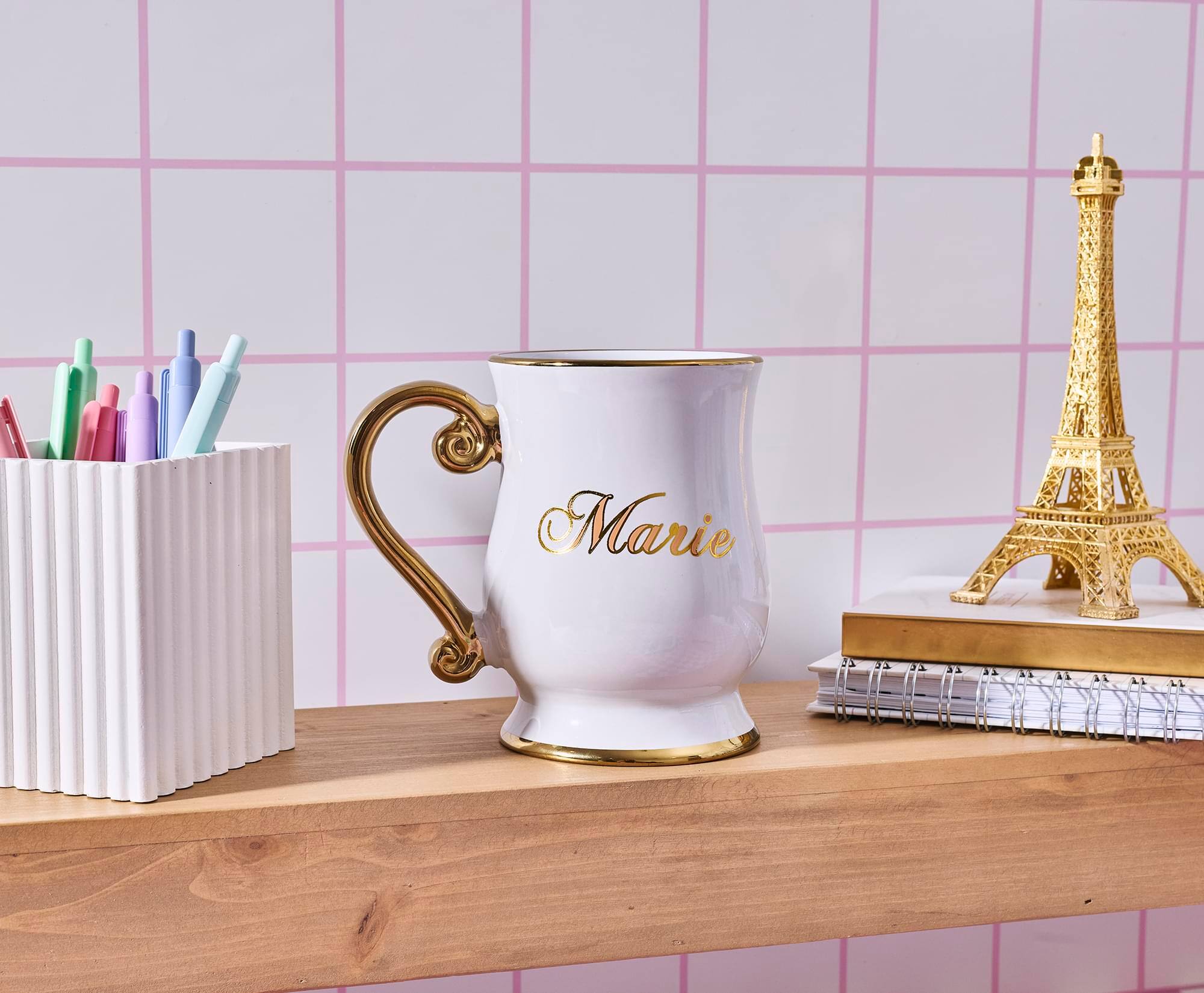 Alt View 6. Silver Buffalo - Disney The Aristocats Marie 18-Ounce Ceramic Footed Mug - White.