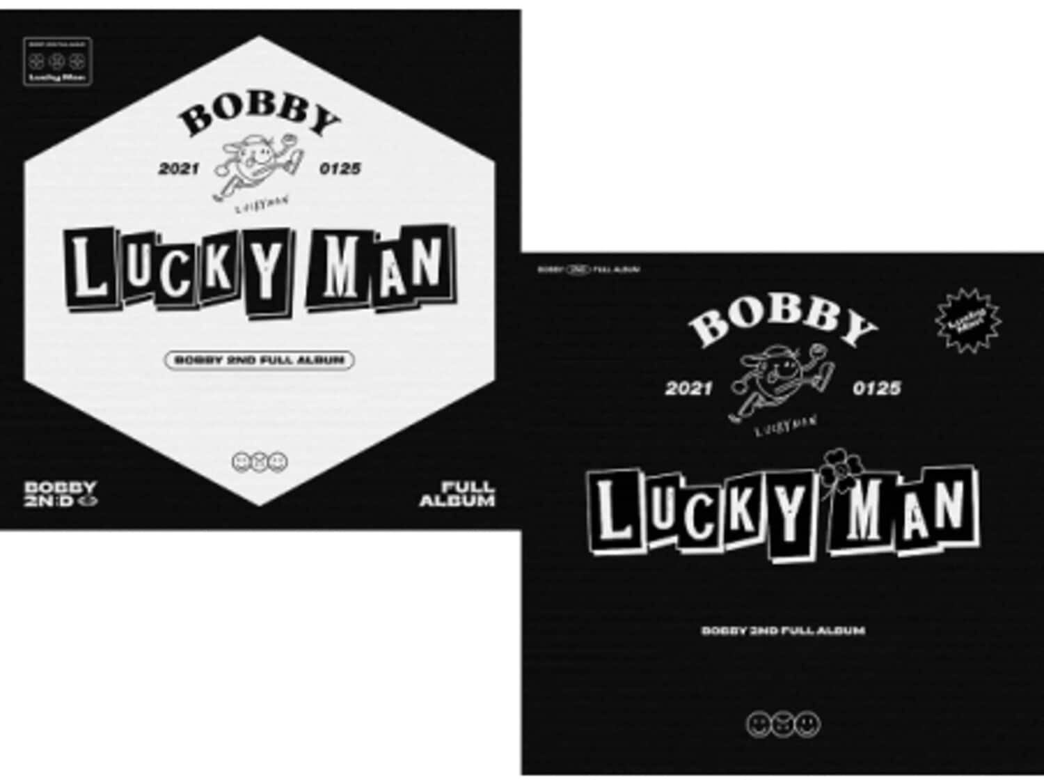 Bobby - Lucky Man (incl. 80pg Photobook, 32pf DIY Book , Sticker, Photocard, Folded Poster, Magnetic - COMPACT DISCS [CD] price history on PriceWatchPro