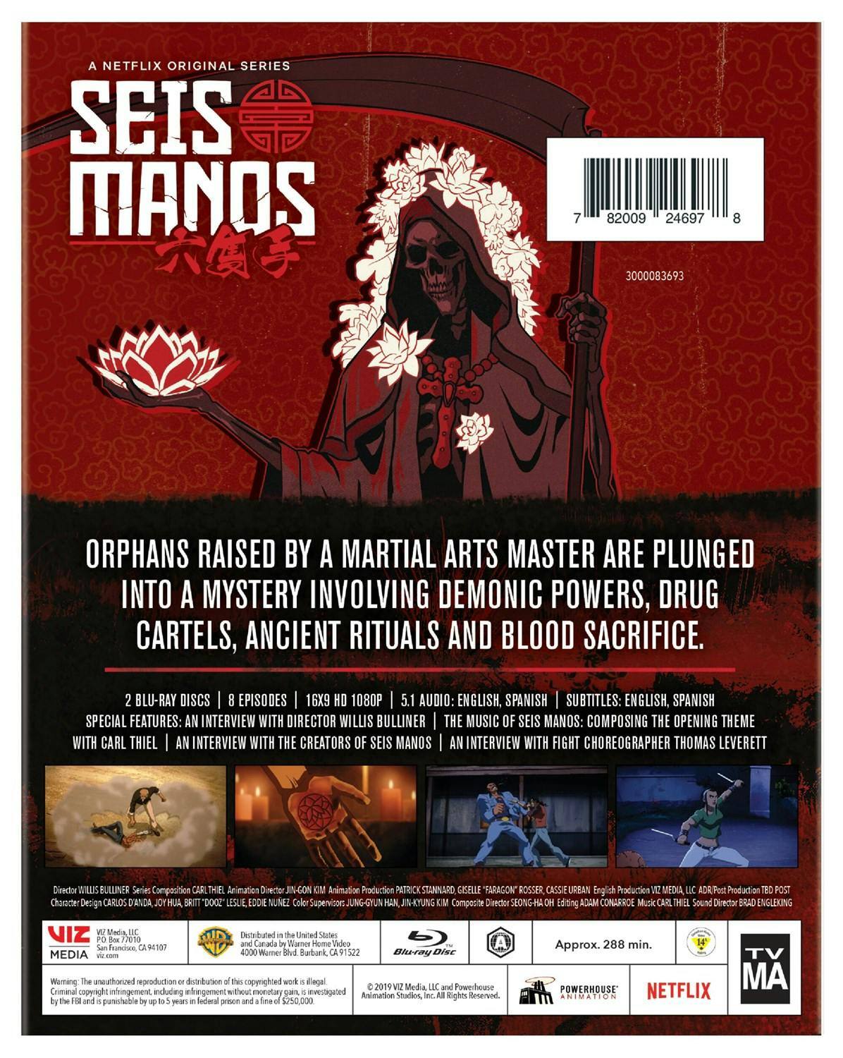 Back. Seis Manos Season 1 [Blu-ray].