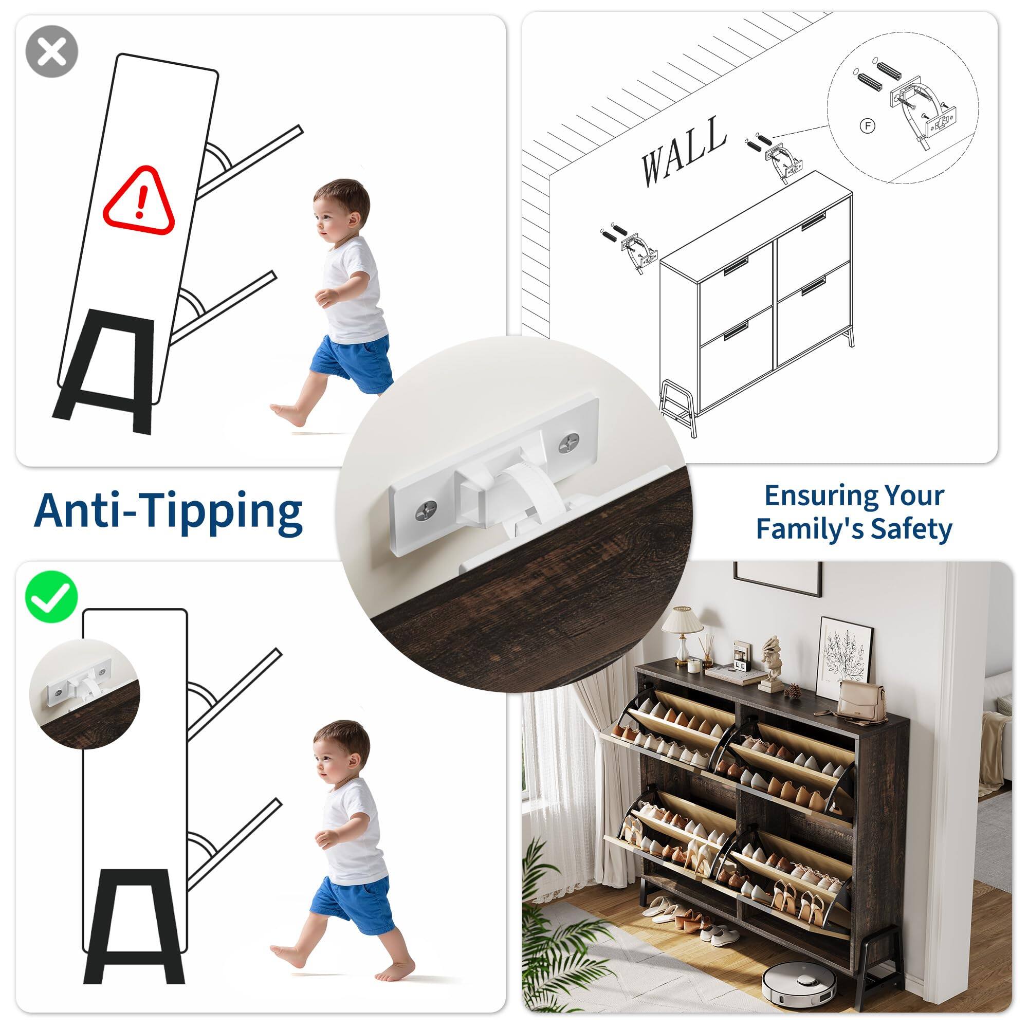 Anti-Tipping  
Ensuring Your Family's Safety