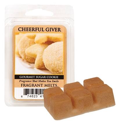 CHEERFUL GIVER
GOURMET SUGAR COOKIE
Fragrance That Makes You Smile
FRAGRANT MELTS
6
74623 41