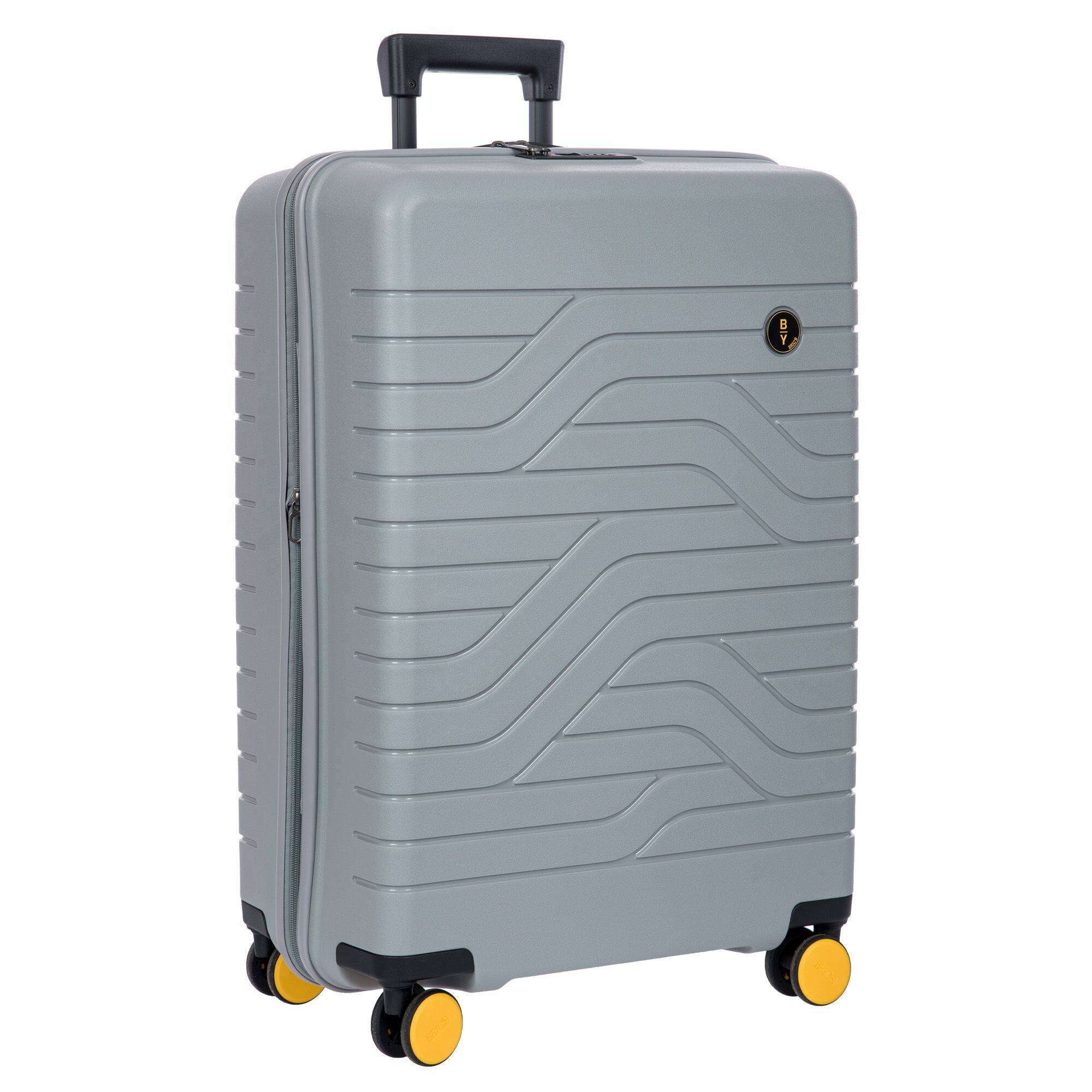 Alt View 2. Bric's - Ulisse Expandable 28" Checked Spinner Luggage - Gray.