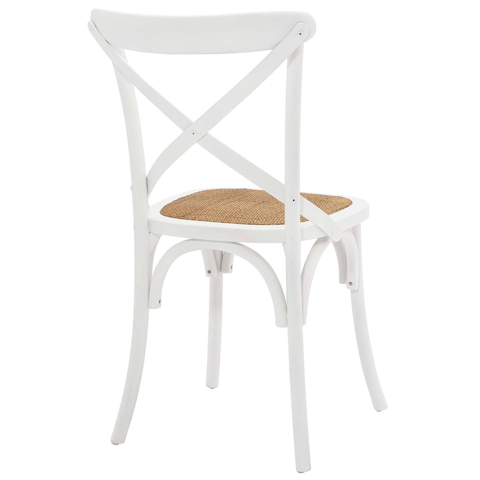 Alt View 2. Modway - Gear Dining Side Chair Set of 2 by Modway - White.