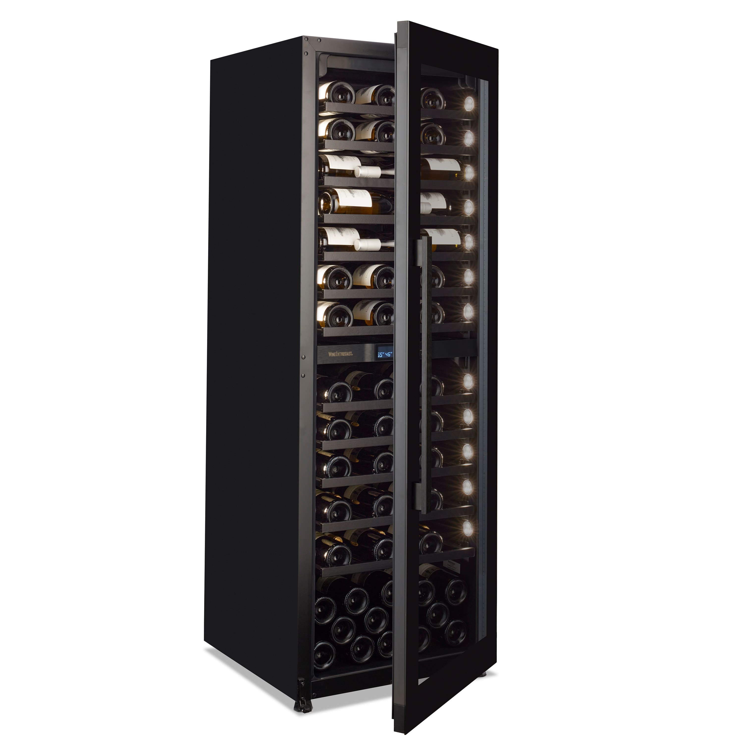 Wine Enthusiast Vinotheque Dual Zone MAX Wine Cellar with VinoView