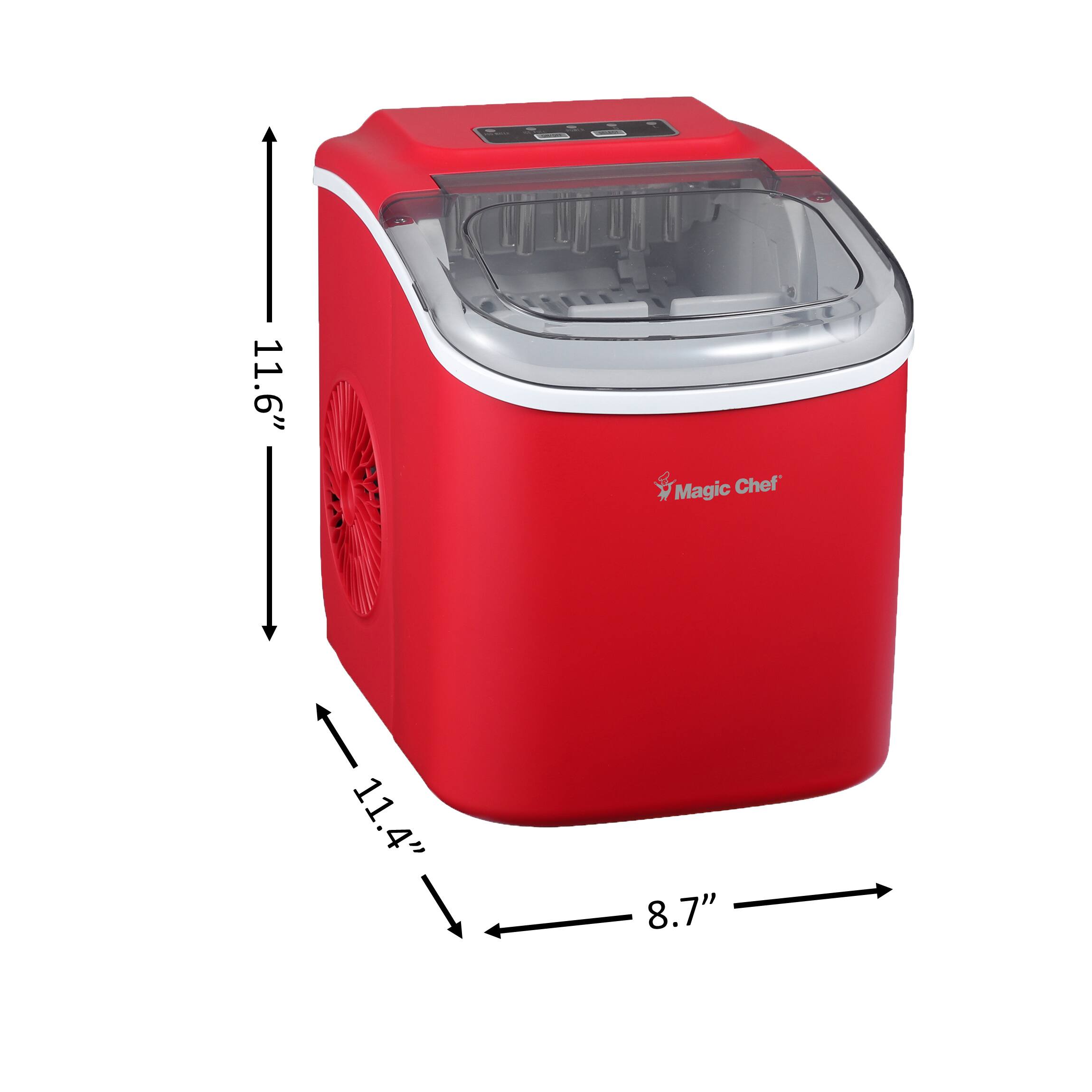 11.6"  
Magic Chef  
11.4"  
8.7"