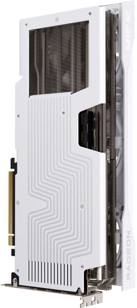 Back. XFX - Swift AMD Radeon RX 9070XT 16GB GDDR6 PCI Express 5.0 Gaming Graphics Card - White.