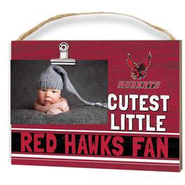 Jardine - Roberts Wesleyan Redhawks 8" x 10" Cutest Little Fan Team Logo Clip Photo Frame - Black