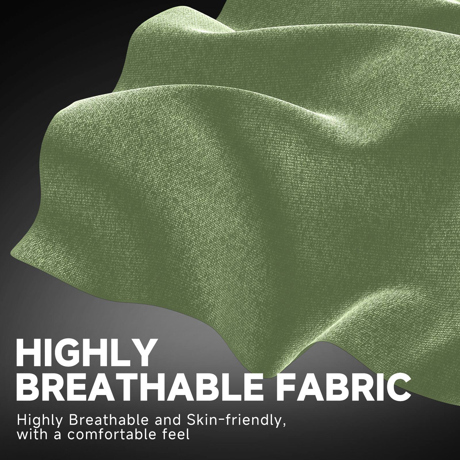 HIGHLY BREATHABLE FABRIC

Highly Breathable and Skin-friendly, with a comfortable feel