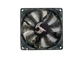 Bluegears - b-PWM 80mm Black, Speed range 500-4000 RPM, Airflow at 78 CFM, 2 ball bearing, 4 pins PWM fan - Translucent Black