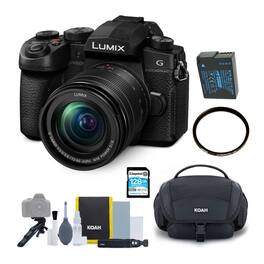 Panasonic - LUMIX G97 Micro Four Thirds Mirrorless Camera with Bag Bundle - Black