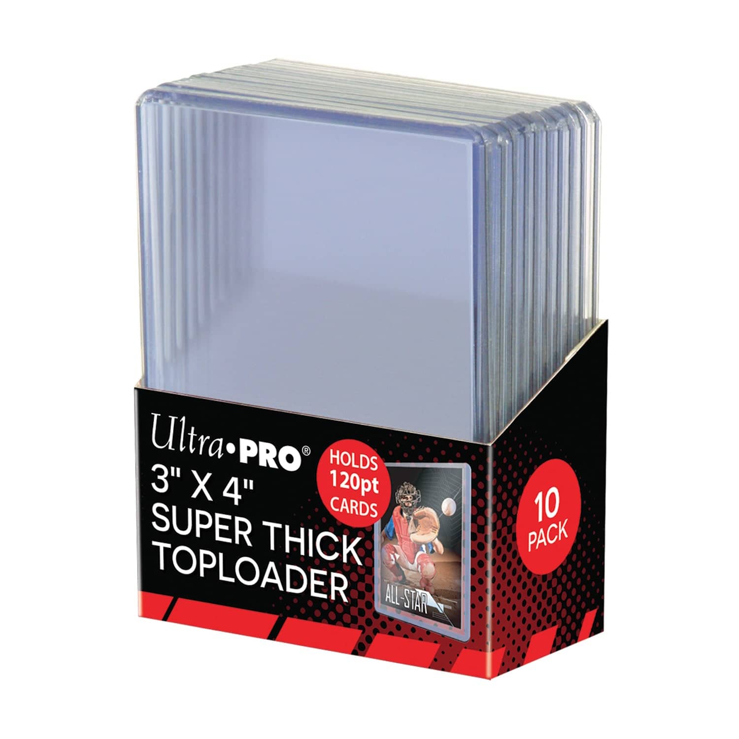 Ultra PRO - Ultra Pro: TopLoader 3x4 Super Thick 120pt - 10ct price history on PriceWatchPro