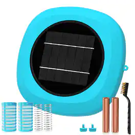 Fehokinch - Solar Pool Cleaner & Floating Water Purifier,Copper for Pool 35,000 Gallons